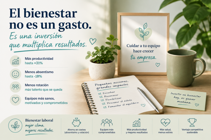 Bienestar laboral en pymes: inversión, no gasto